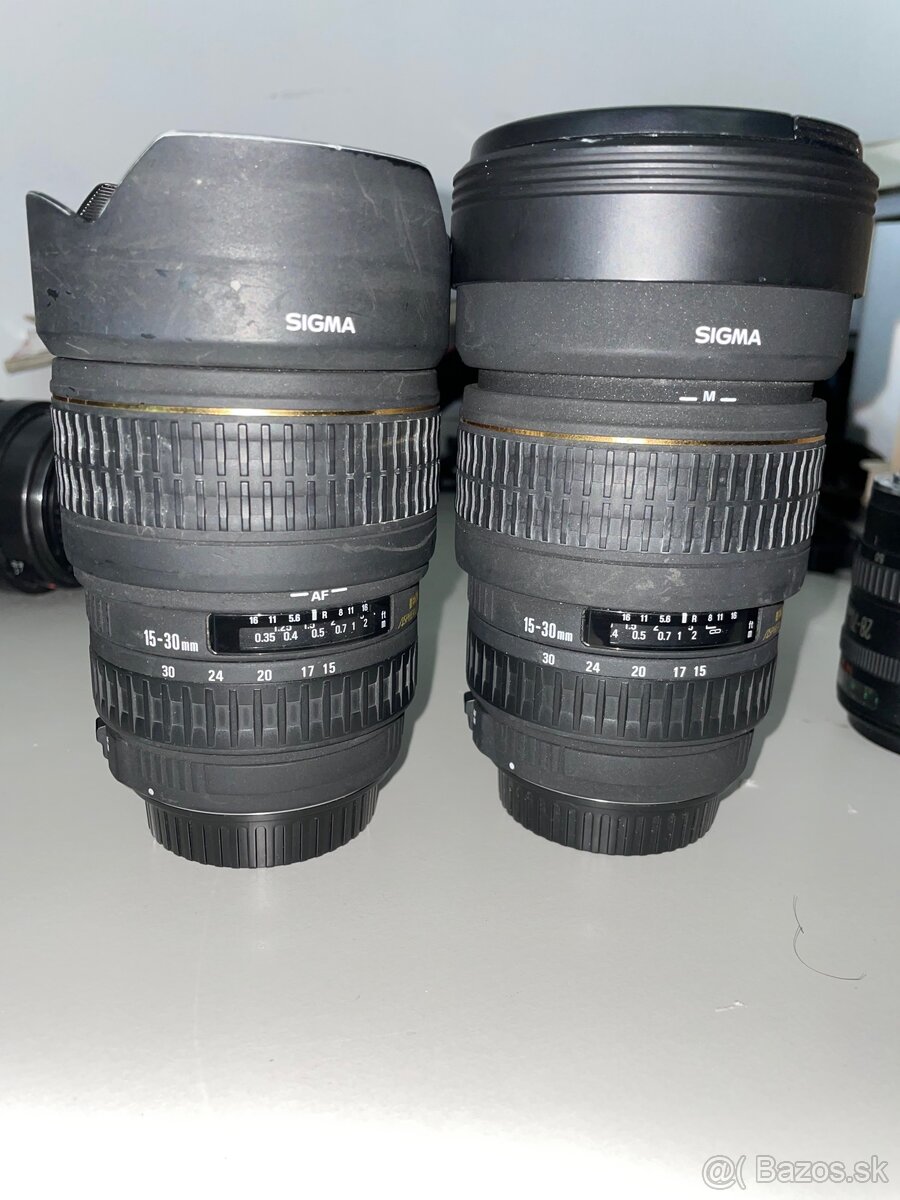 Predám objektívy Cannon Sigma - 6