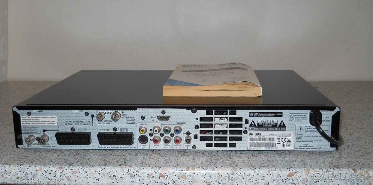 DVD rekordér Philips DVDR5570 - 6