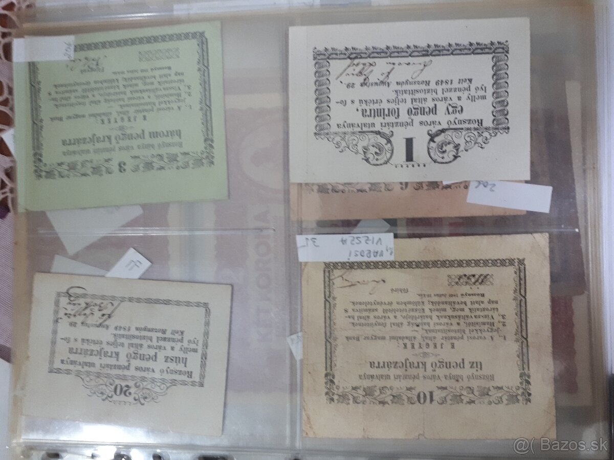 Bankovky R-U s pretlacou aj bez - 6