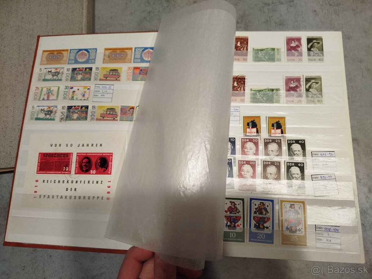 DDR - 4 albumy známok (r. 1949-1985) - 6