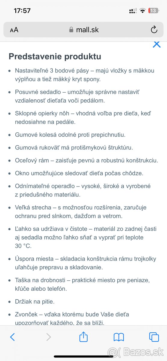 Trojkolka Kinderkraft aveo - 6