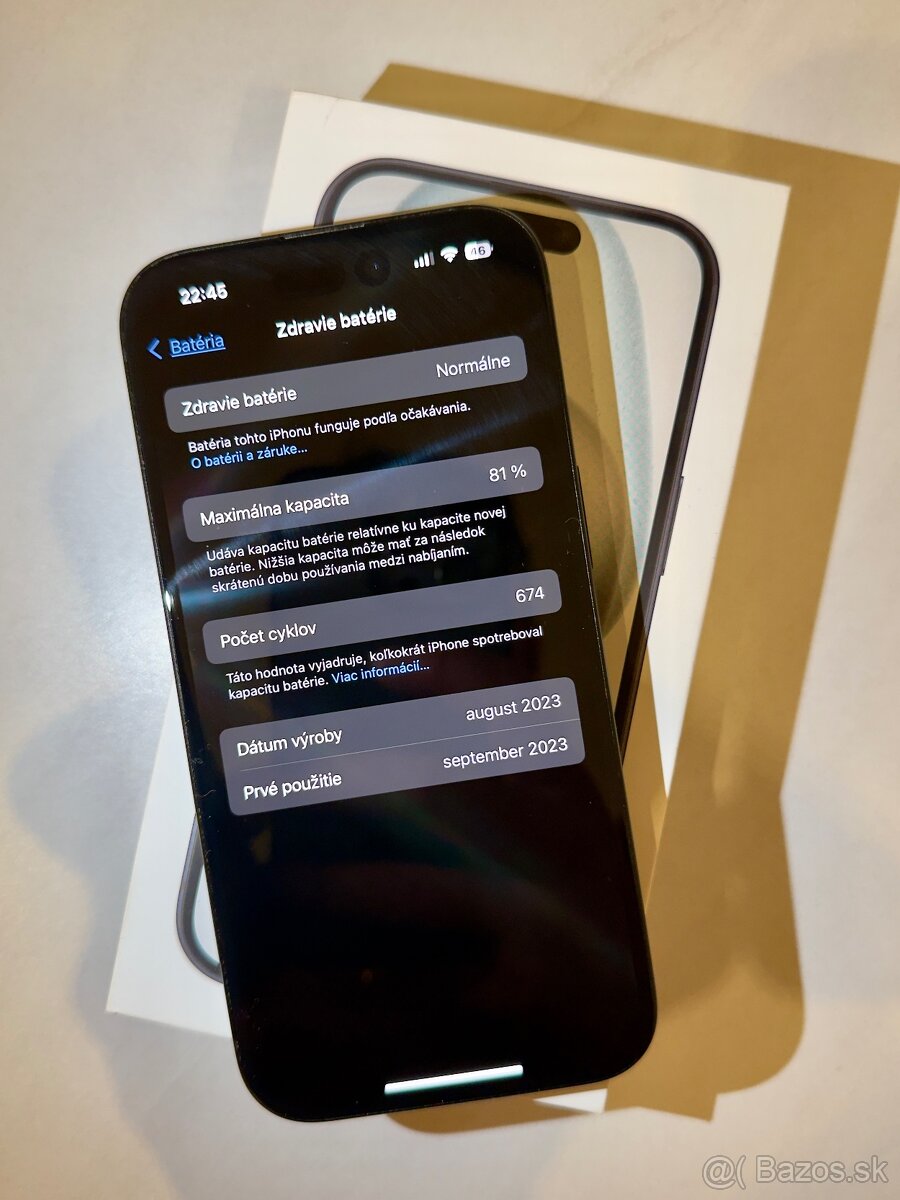 Apple iphone 15, 128gb, Space Grey - 6