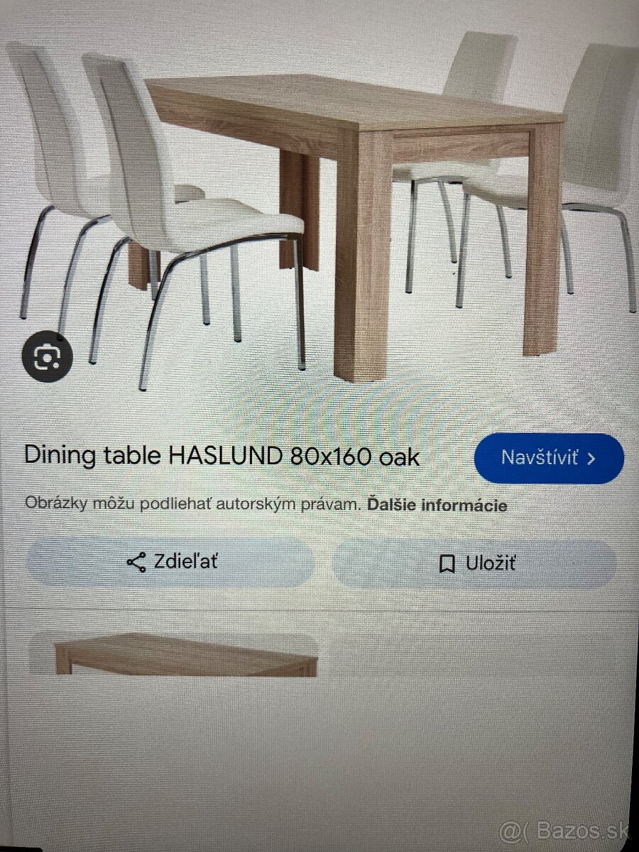 kuchynska stol 160x80 buk - 6