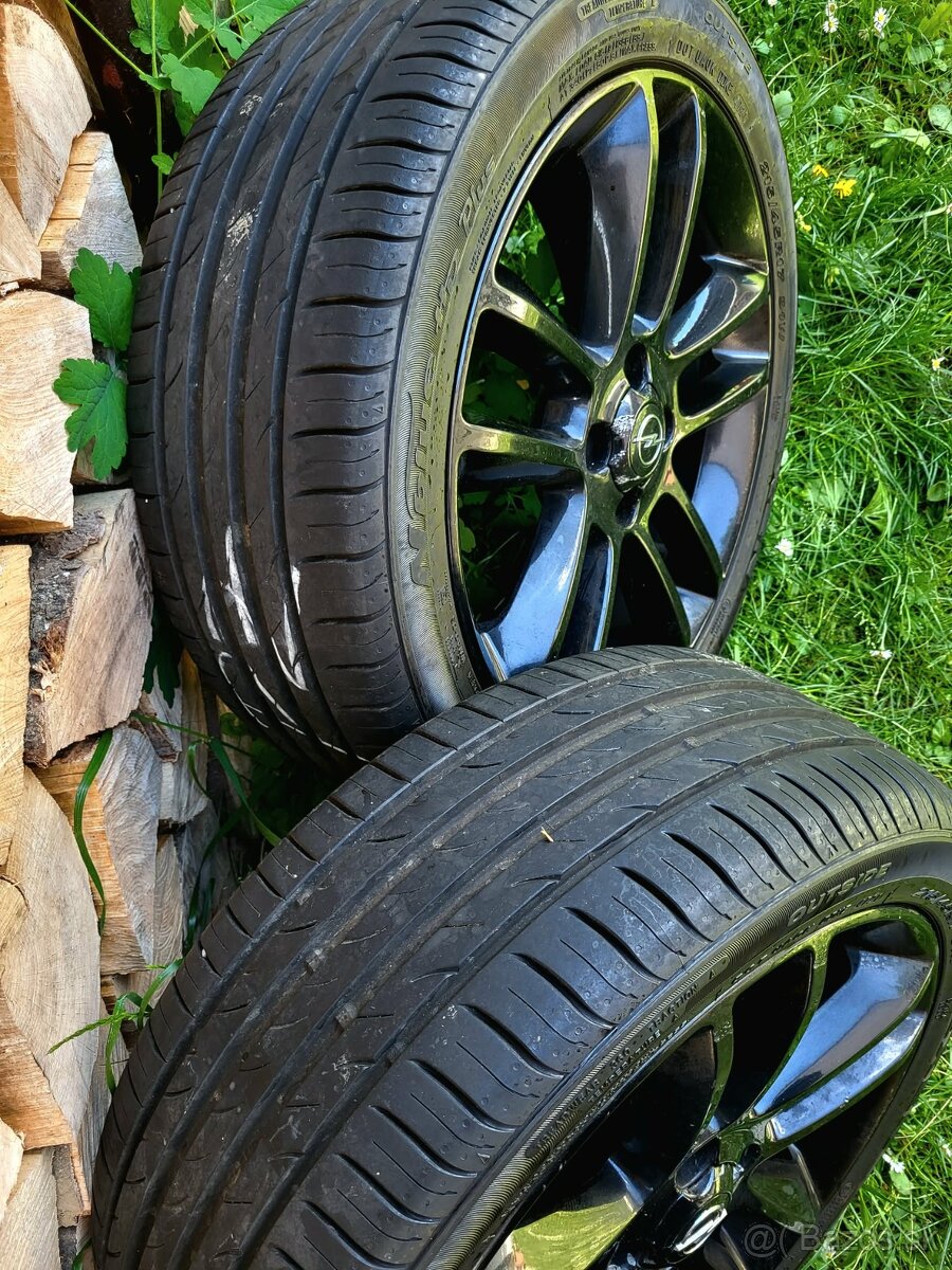 Predám disky s pneumatikami 4x R17 OPEL - 6