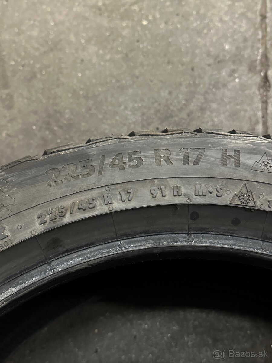 2x ZIMNÉ 225/45 R17 CONTINENTAL WINTERCONTACT - 6