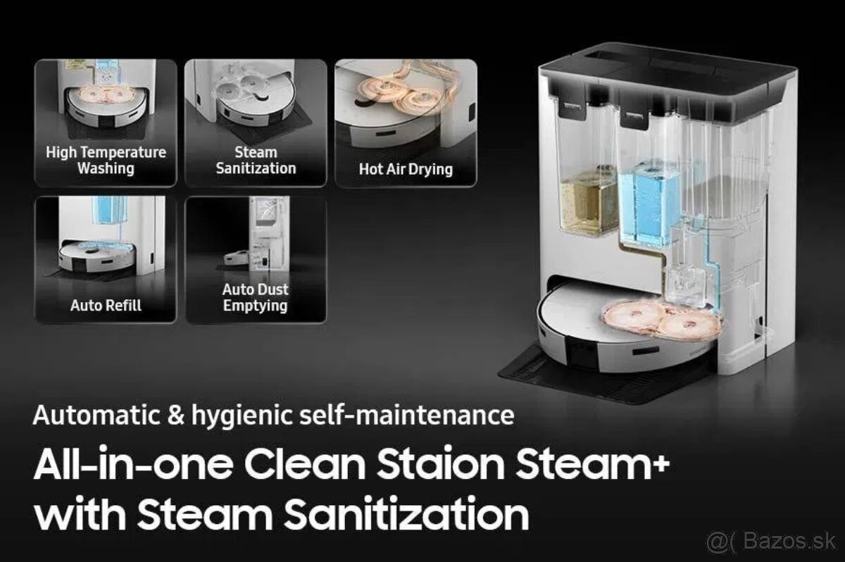 NOVÝ, nepoužitý Samsung Bespoke Jet Bot Combo+ - 6