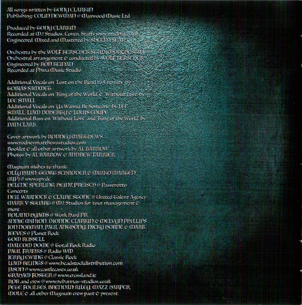 CD Magnum – Lost On The Road To Eternity 2018 - 6