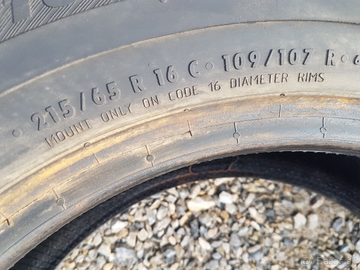 215/65 r16c zimné pneumatiky 2ks Semperit - 6