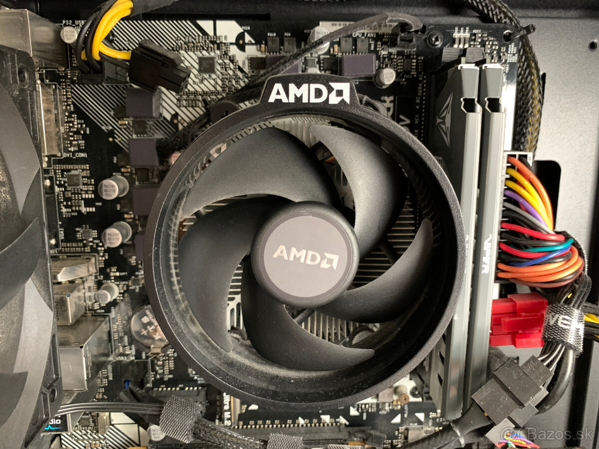 Herný počítač AMD Ryzen 5 2600 + GeForce GTX 1070 - 6