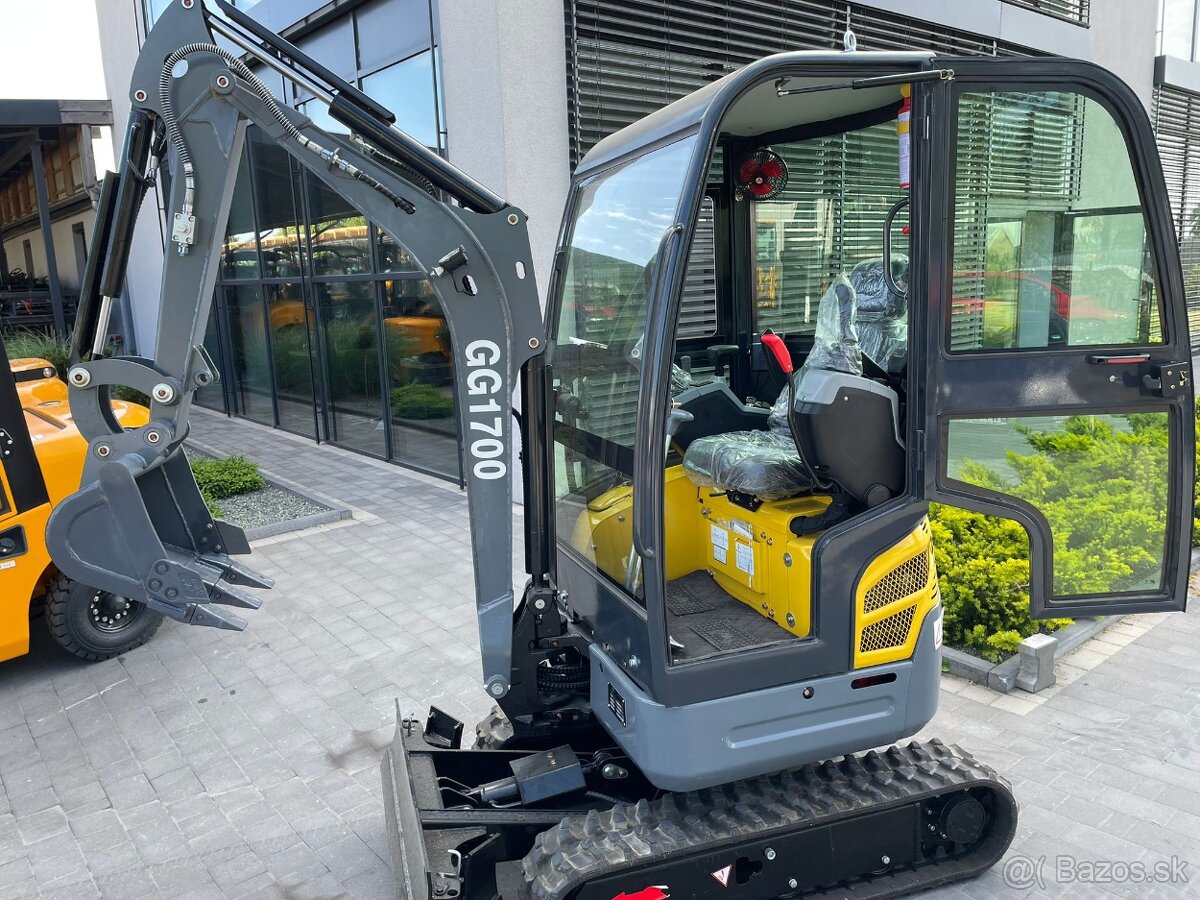Minibáger GG1700CAB Koncoročná AKCIA + Dovoz GRÁTIS - 6