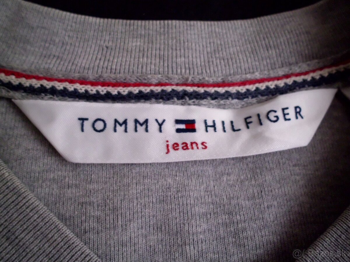 Tommy Hilfiger dámska mikina sivá S - 6