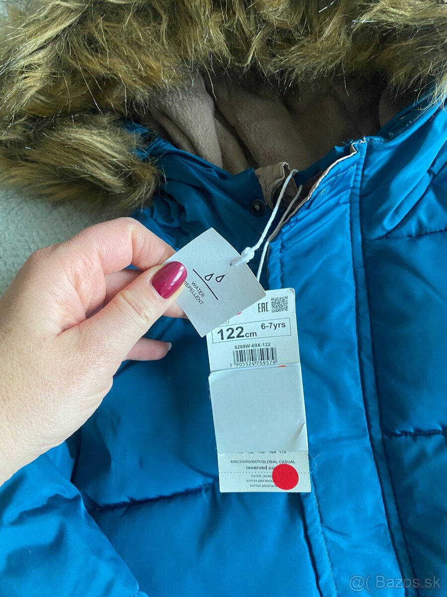 Zimná bunda RESERVED veľkosť 122 - 6