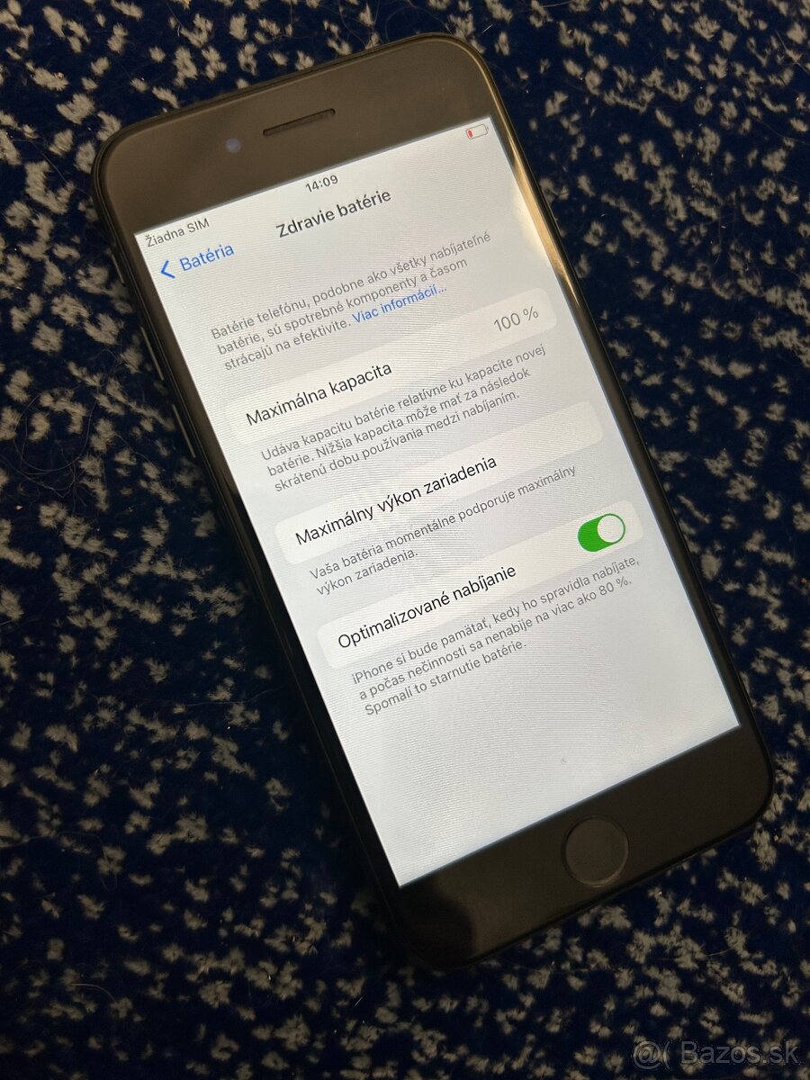 iPhone 7 32GB black - 100% batéria - 6