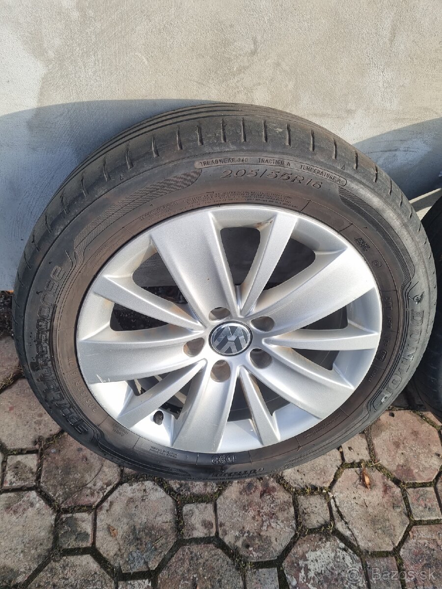 Elektróny VW 5x112 R16 7N0601025A ET43 - 6