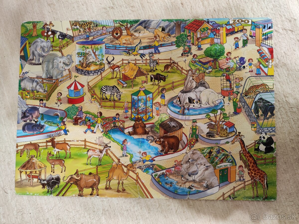 4x MAXI puzzle / podlahové pyzzle - 6