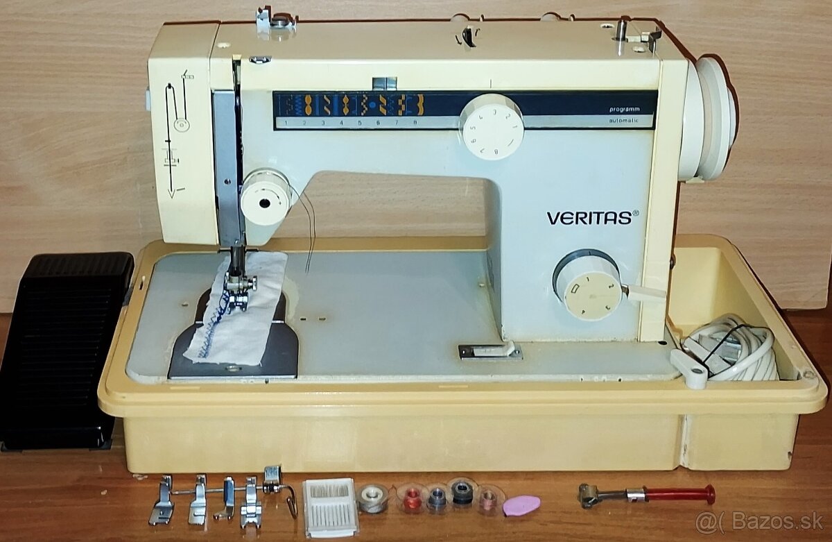 Elektrický šijací stroj Veritas. - 6