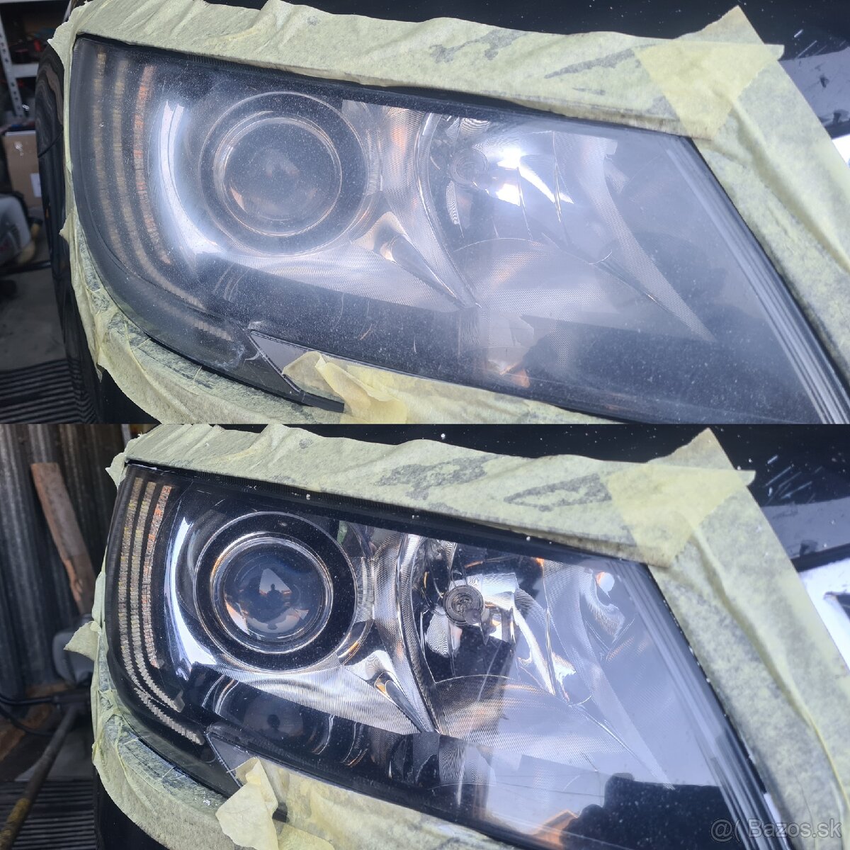 Leštenie svetlometov - 6