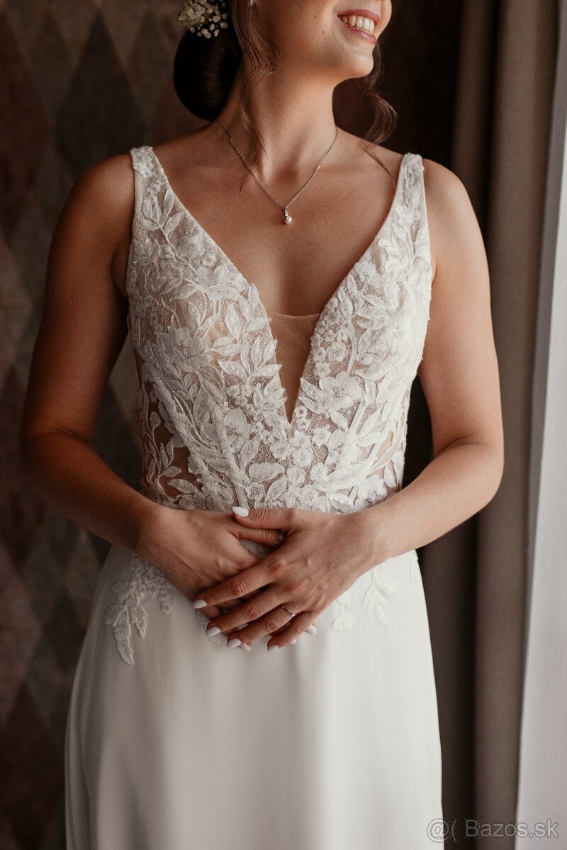 Svadobné šaty 38 - 6