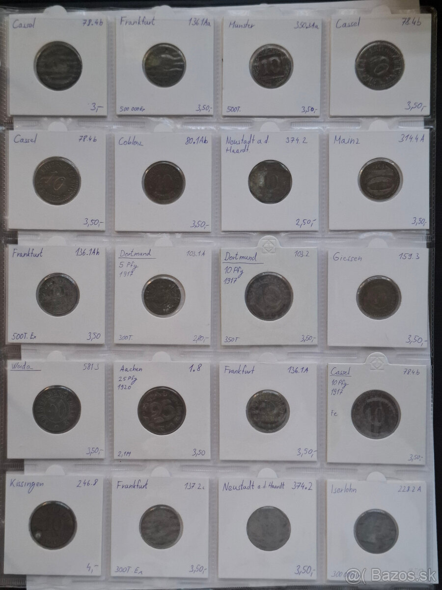 Nemecke nudzove mince - notgeld - 6