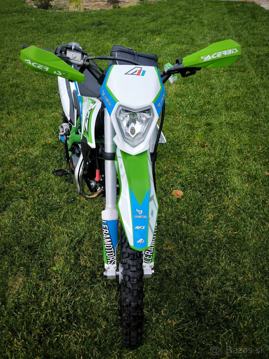 Pitbike 125cc 17/14 E-Start Zelená - 6