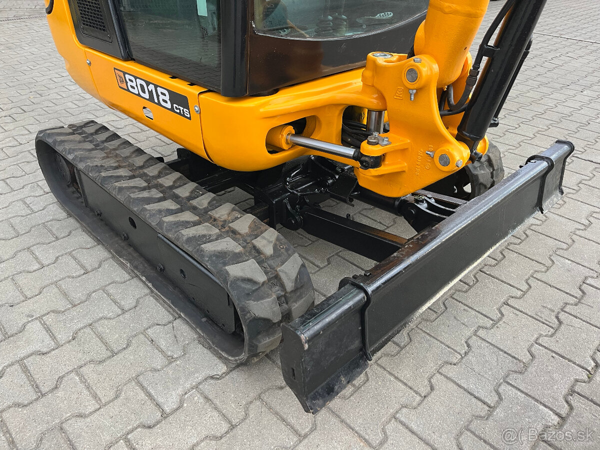 Minibager minirypadlo JCB 8018 CTS Gravemaster, Takeuchi Cat - 6