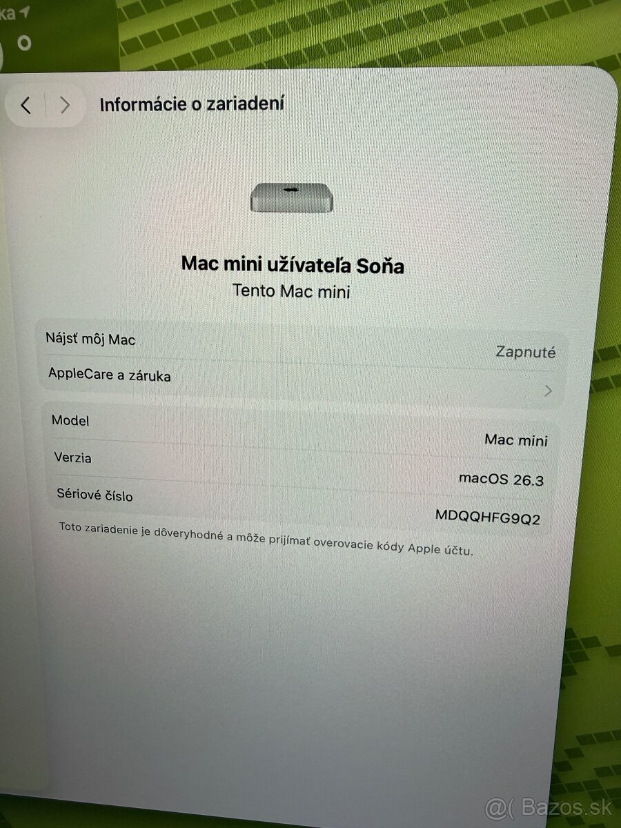 Mac mini M2 (256GB) – STAV NOVÉHO KUSU - 6