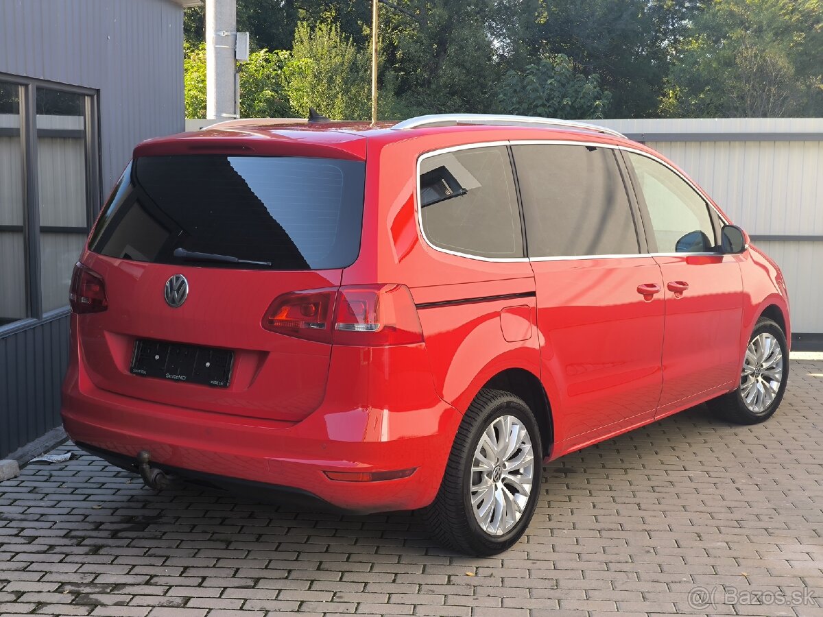 VW SHARAN 2.0TDi DSG | HIGHLINE | ŤAŽNÉ | ALCANTARA | KESSY - 6