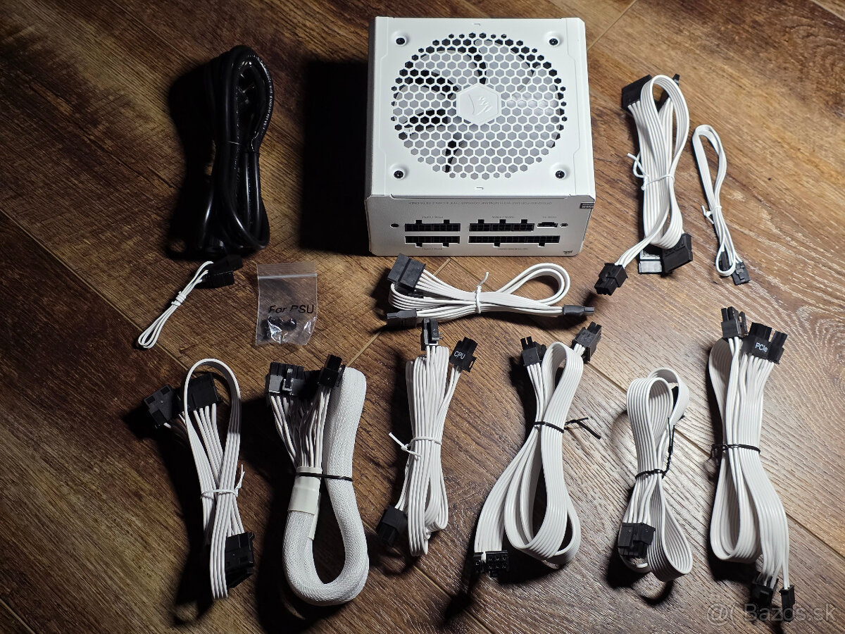 Zdroj Corsair CX650F RGB White - 6