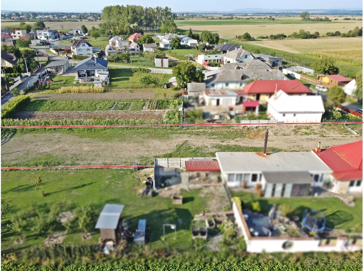 Stavebný pozemok 1545m2, predaj, mestská časť Milhostov, okr - 6