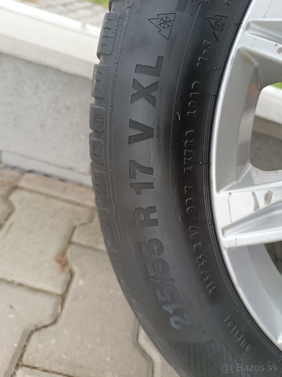 Hliníkové disky R17 VW Touran - 6