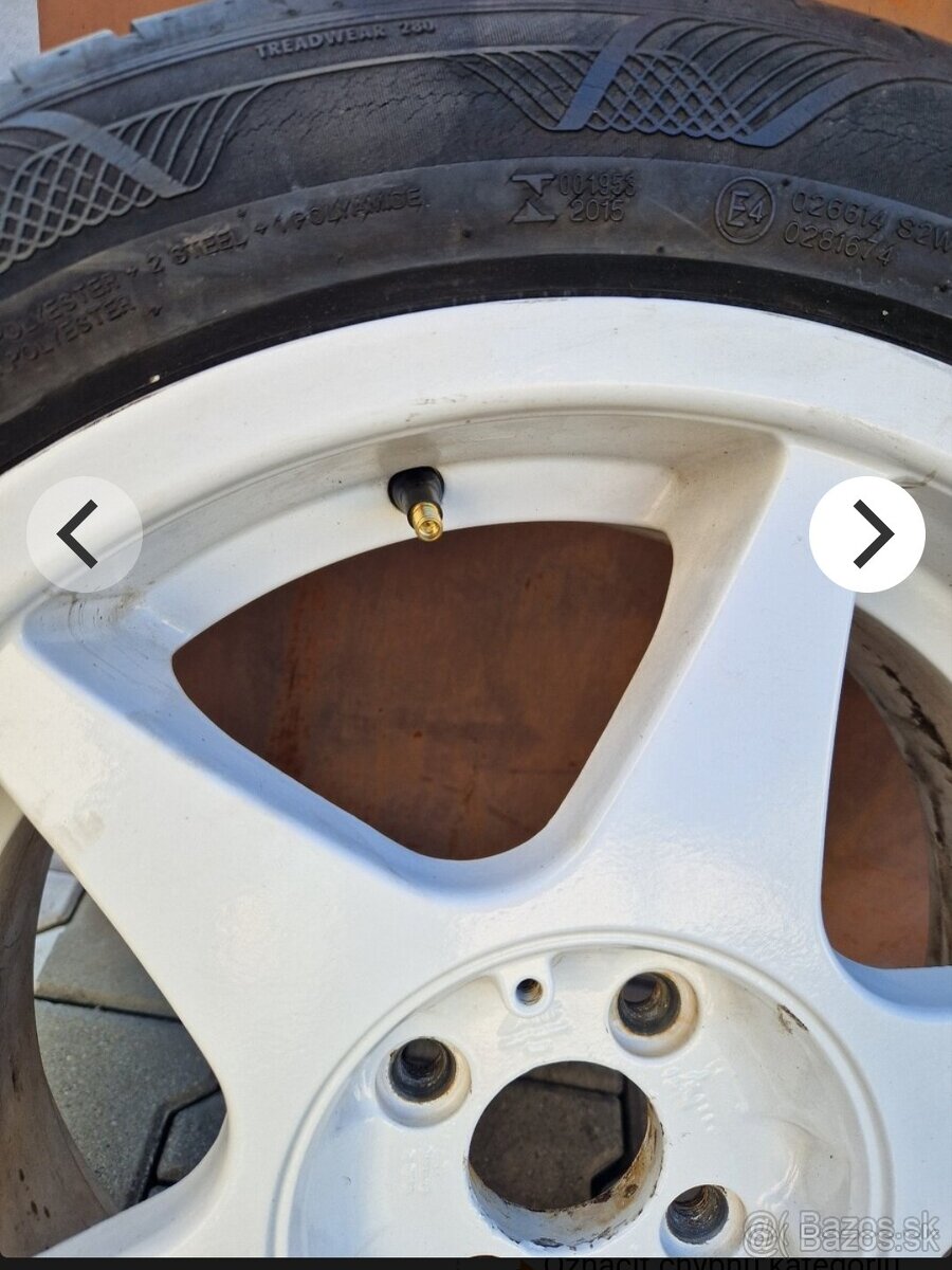 Hliníkové disky R17 s pneumatikami - 6