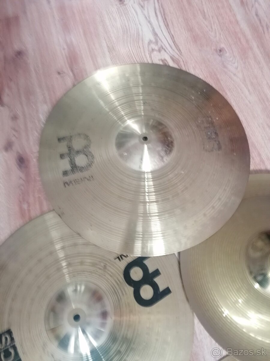 Predám činele Meinl ako na obrázku - 6
