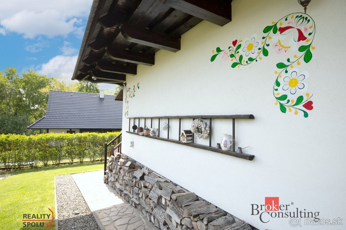 Romantická chalupa Dom s inteligentným bývaním uprostred prí - 6