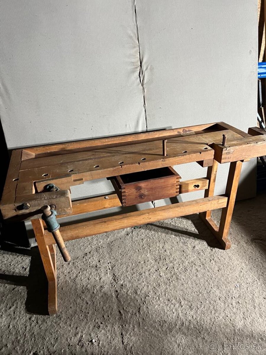 Predám starý stolársky ponk - 6