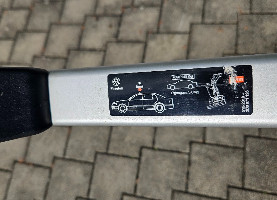 Originálny strešný nosič VW Phaeton 3D0071126 - 6