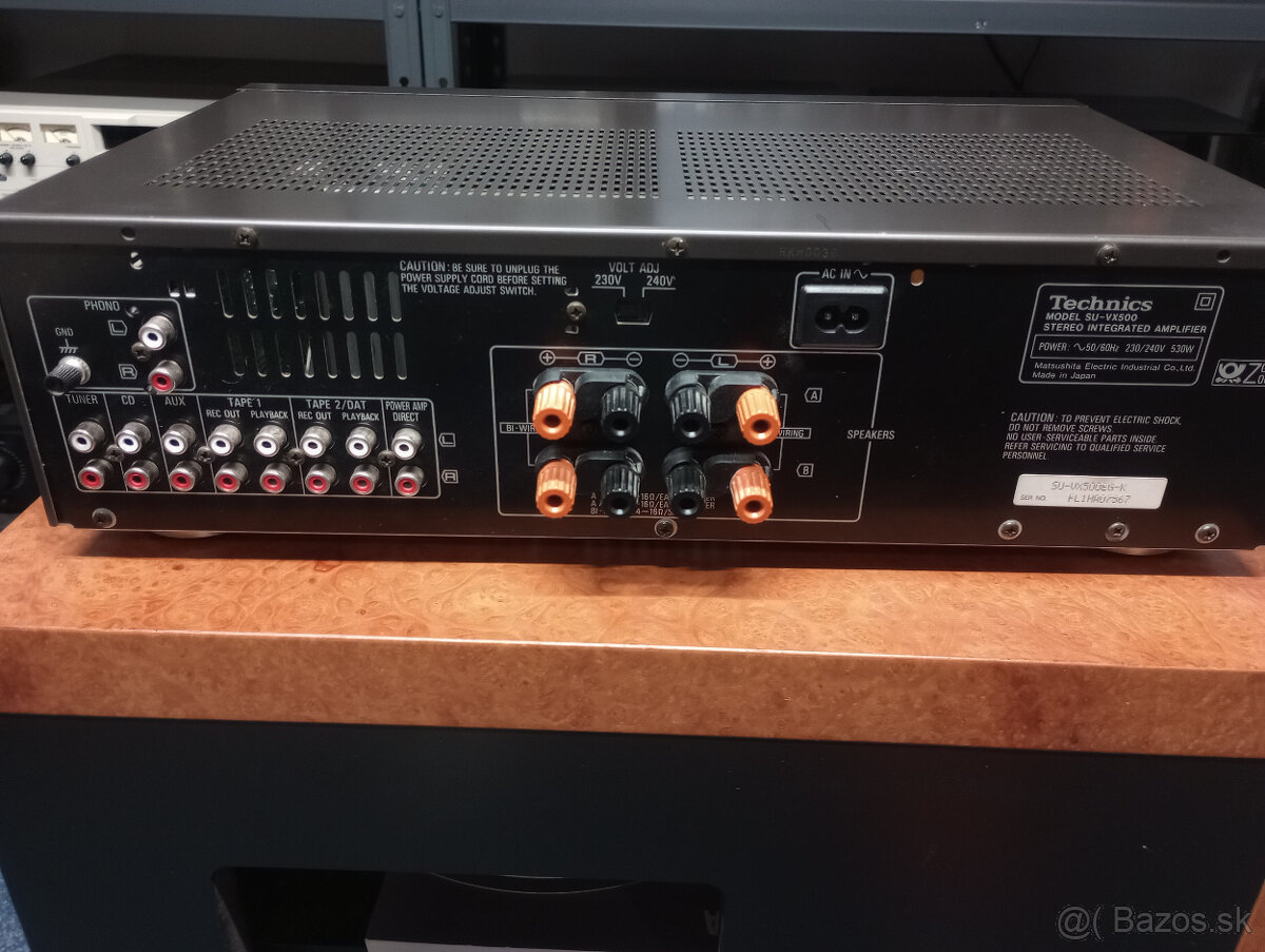 Technics SU-VX500 – Kvalitný Class AA zosilňovač - 6