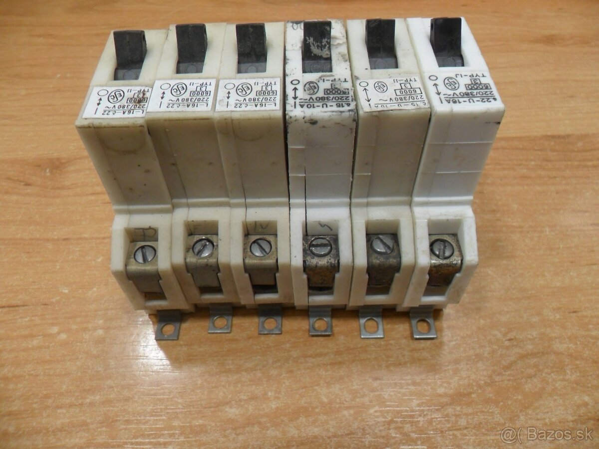 Elektromateriál 1 - 6