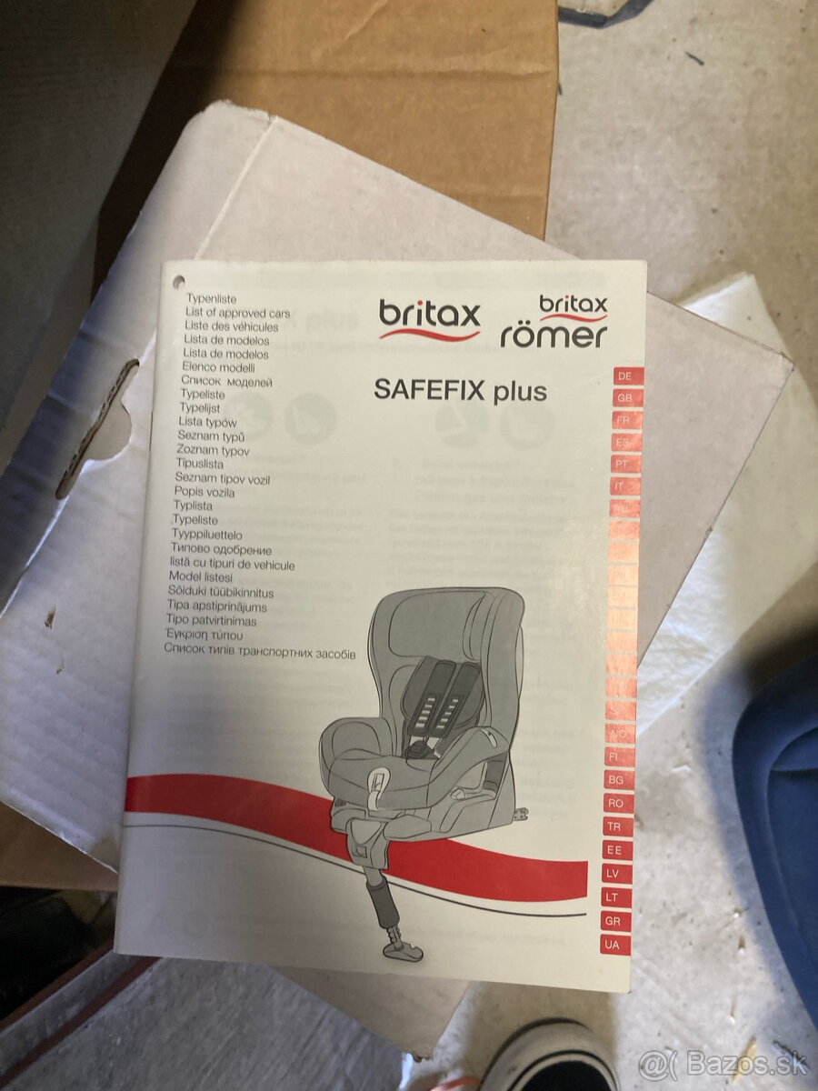 Autosedačka Römer Safefix Plus - 6