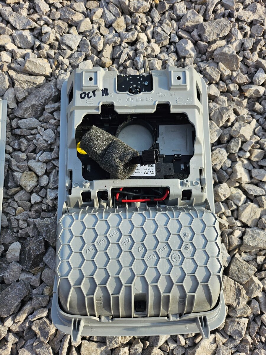 Stropné osvetlenie Octavia 3, Golf 7 - 6