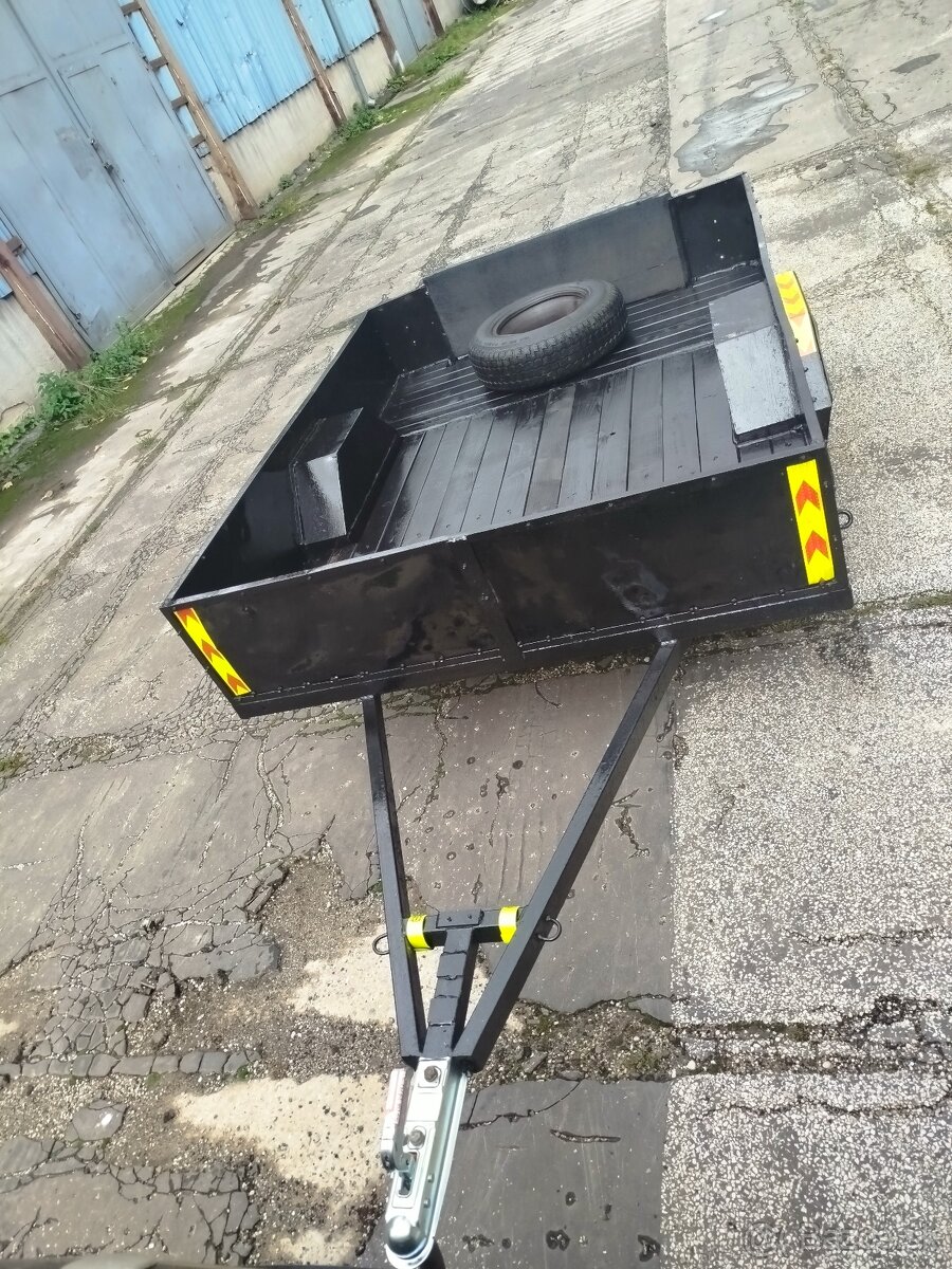 prívesný vozík / vlečku bez tp a špz Š-150 V-30cm D-200cm - 6
