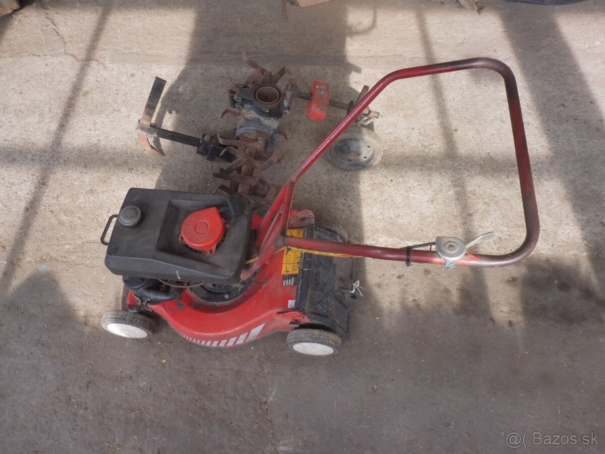 predám malotraktor vari s rotavátorom a kosačkou - 6