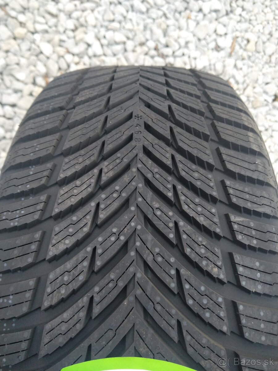 Alu R 17 ŠKODA,VW,SEAT originál + celoročné pneu. - 6