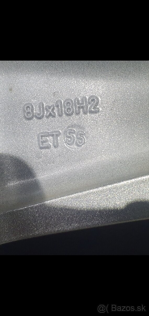 Elektróny 5x120 R18 et 55 - 6