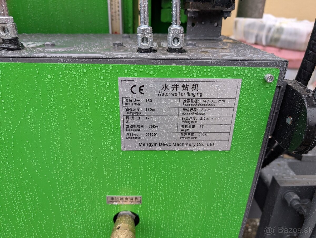 Nová vrtná súprava pre vŕtanie studní - 6