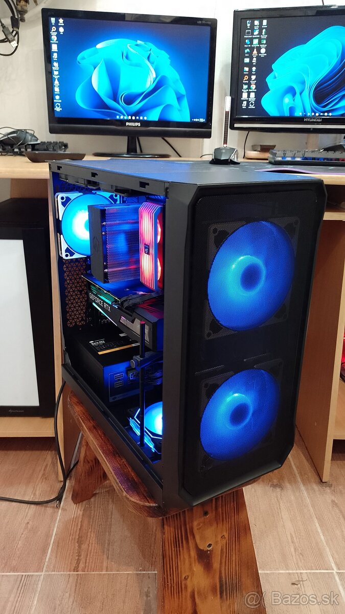 Výkonný herný PC–Ryzen5+RTX 3070 AORUS MASTER+32GB Dominator - 6