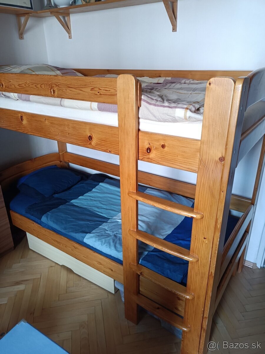 Poschodová posteľ s úložným boxom - 6