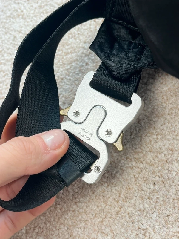 1017 Alyx 9SM Fold-Top Backpack - Black - 6