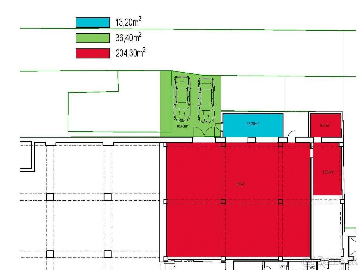 218 m2 na prízemí, vhodné na obchod, služby, sklady Prešov- - 6
