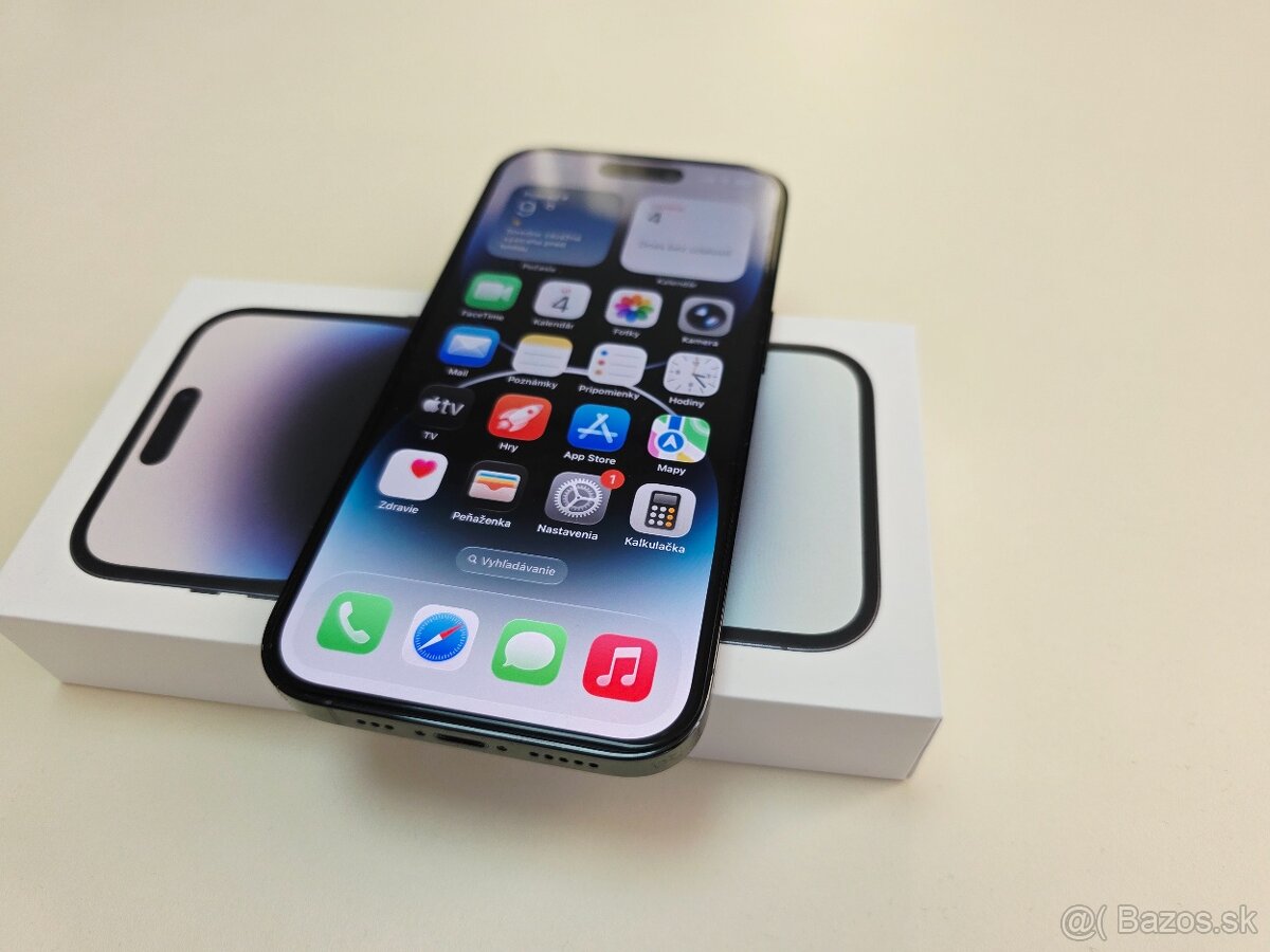 APPLE IPHONE 14 PRO 128GB BLACK TOP STAV - 6