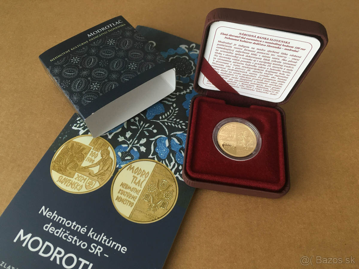 PREDAJ - 100 EURO zlaté euro mince - 6